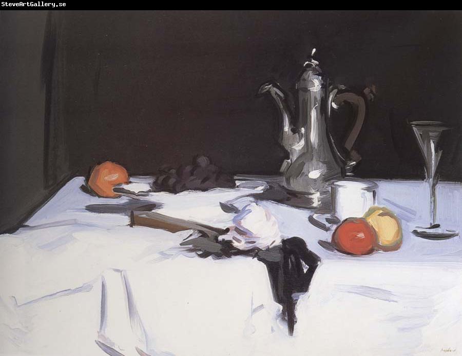 Samuel John Peploe Still Life with Coffee Pot